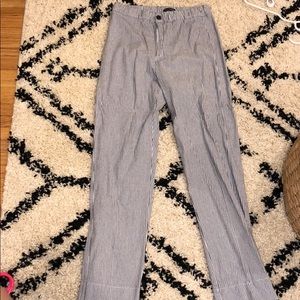 brandy melville pinstriped pants
